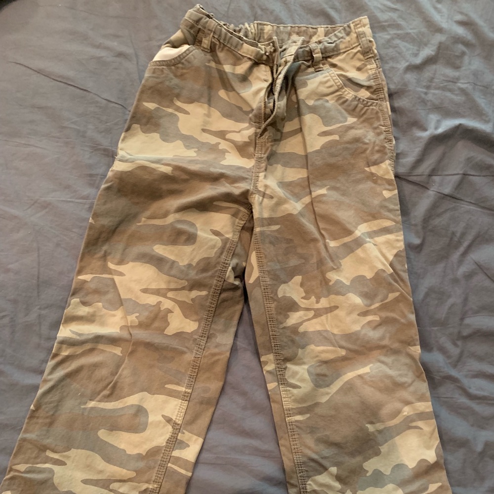 Boys camouflage pants